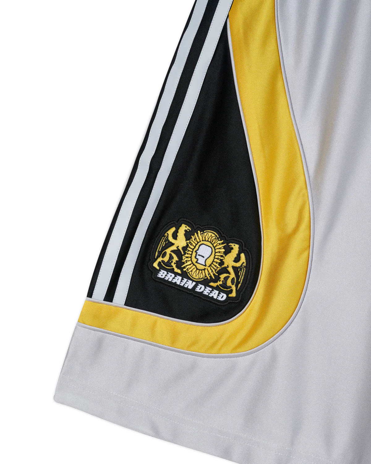 Brain Dead x adidas Shorts - Silver - Image 3
