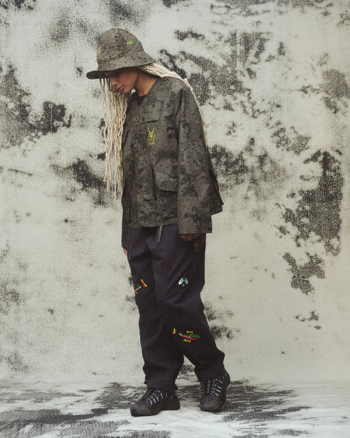 Brain Dead x South2 West8 Fishing Pant - Slate - Image 7