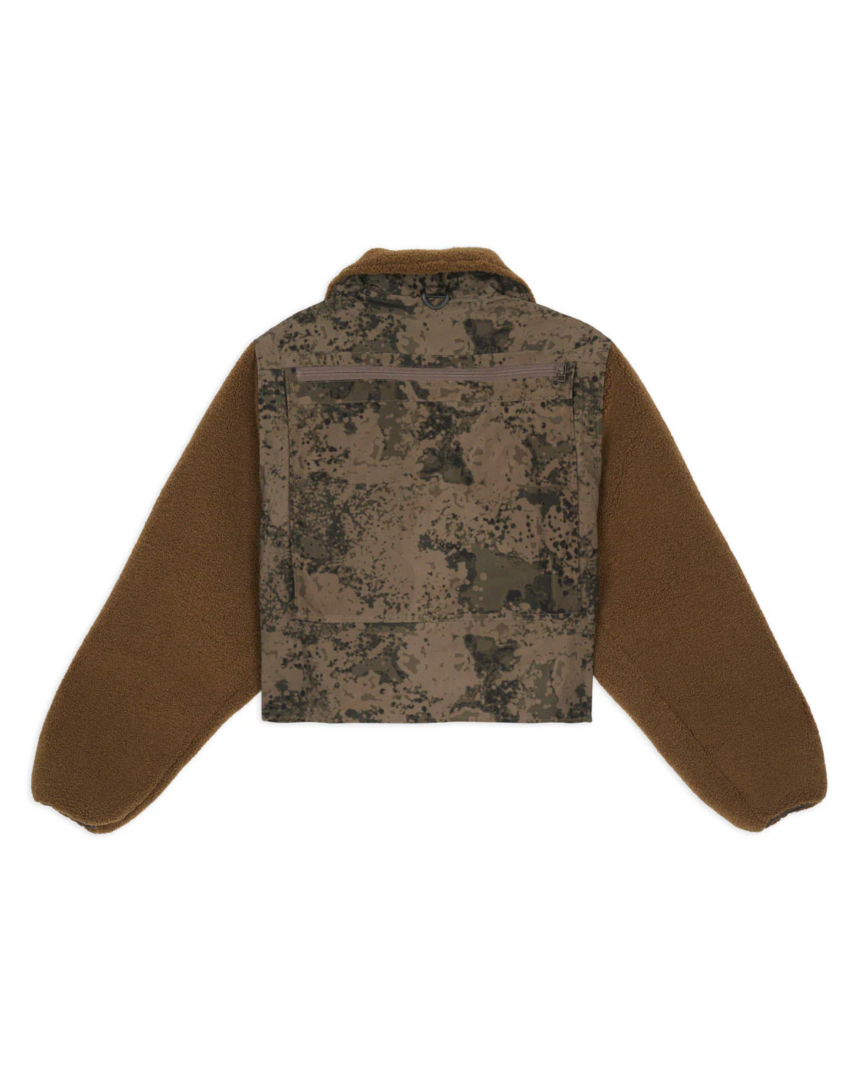 Brain Dead x South2 West8 Fleece Sleeve Tenkara Short Jacket - Grey - Image 3